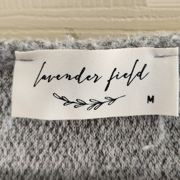 Anthropologie Lavender Field women's Gray Bell sleeves Sweater - Picture 4 of 5